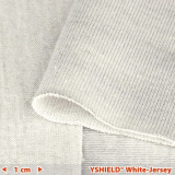 Tieniaca textília WHITE JERSEY šírka 145 cm