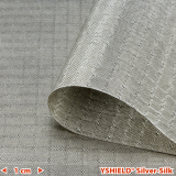 Strieborná textília, SILVER-SILK šírka 130 cm