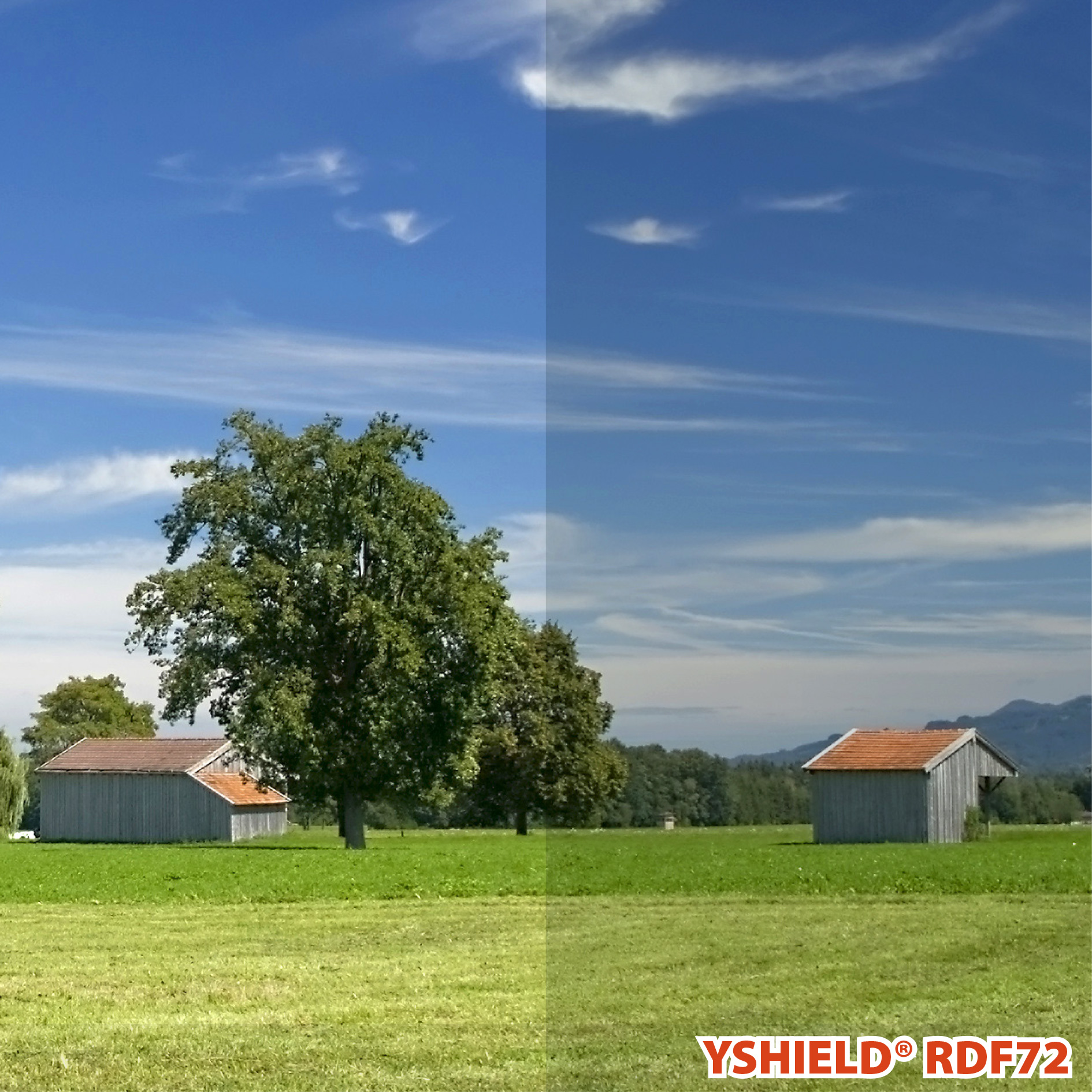 RDF72 Premium okenná fólia, šírka 76 cm, s 12-timi pokovovanými vrstvami