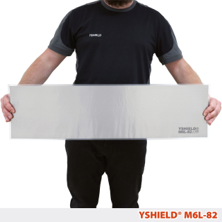 Platňa M6L-82 na tienenie magnetických polí, rozmer 80x21 cm