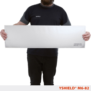 Platňa M6-82 na tienenie magnetických polí, rozmer 80x21 cm